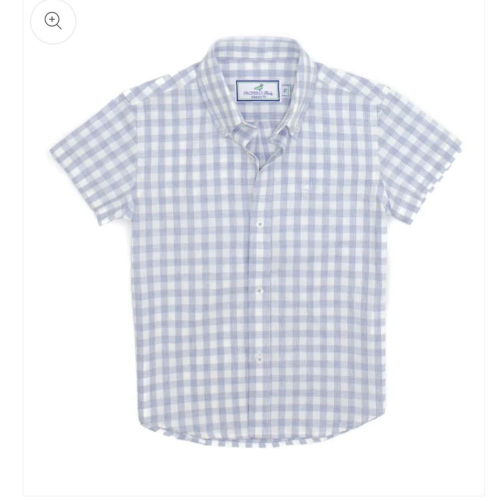 Properly Tied Short Sleeve Buttondown Size 2T